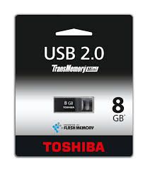 TOSHIBA SIP 8 GB USB 2,0 MEMORY SIYAH